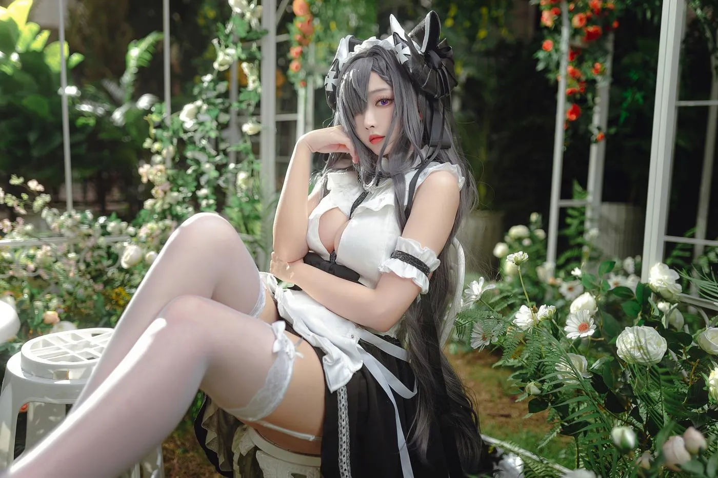 宮本桜 – NO.07 奥古斯特女仆装 [20P]插图5